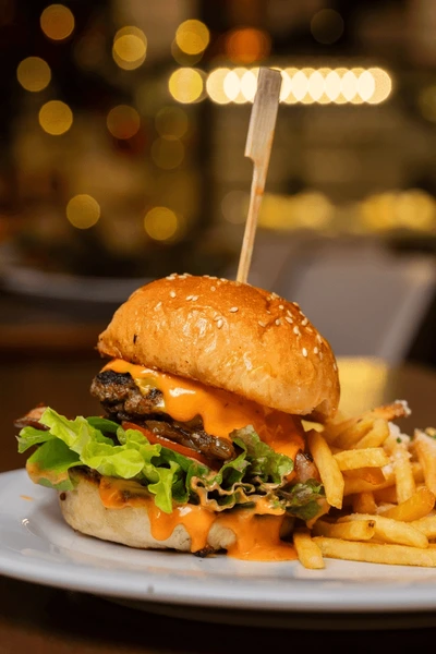 Burger classique scanné par gooodeat
