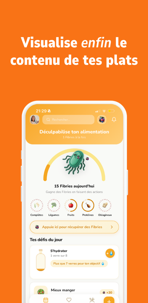 Visualise enfin le contenu de tes plats